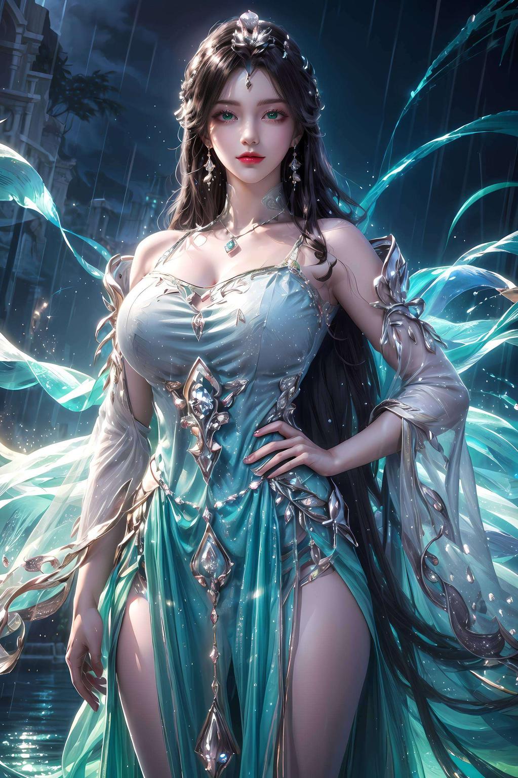 梁尘cos柳神的这款高分辨率游戏壁纸_ipad宽屏呈现