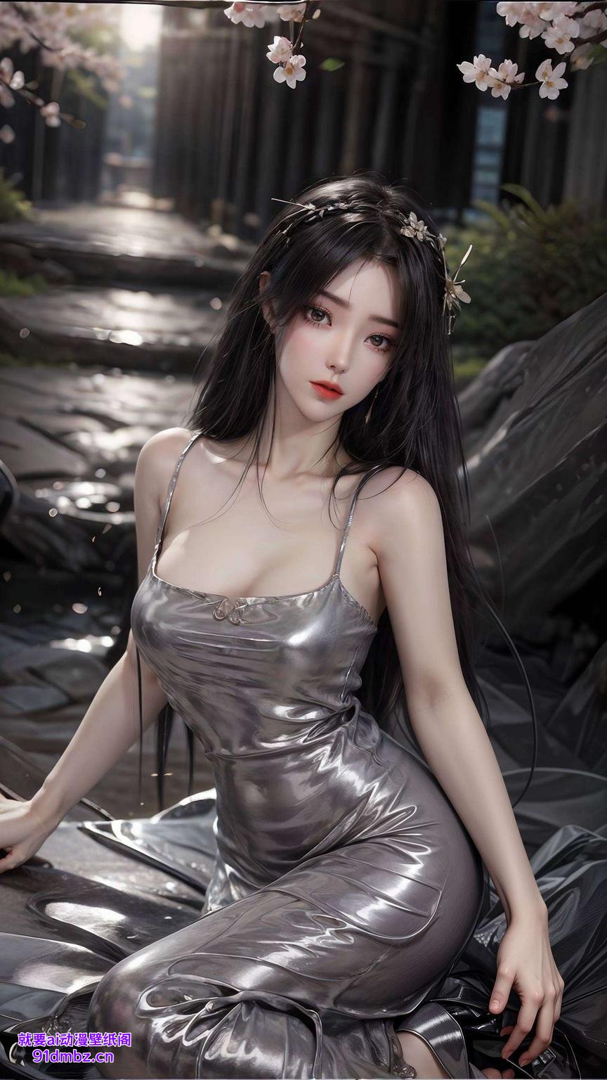 背影图片美得让人心动粉色背景更添浪漫氛围