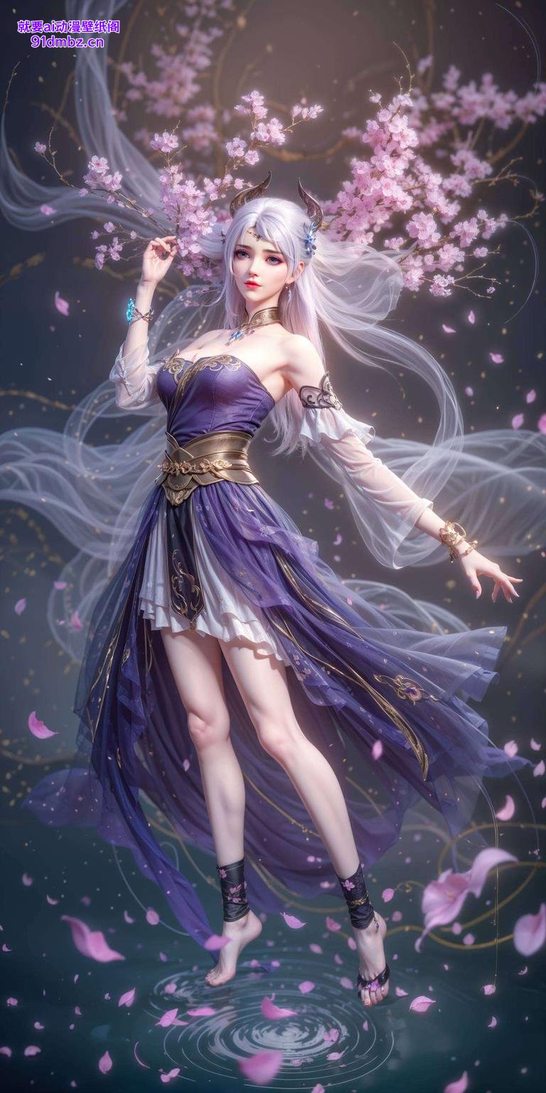 洛璃惊艳全身美图高清壁纸尽收眼底