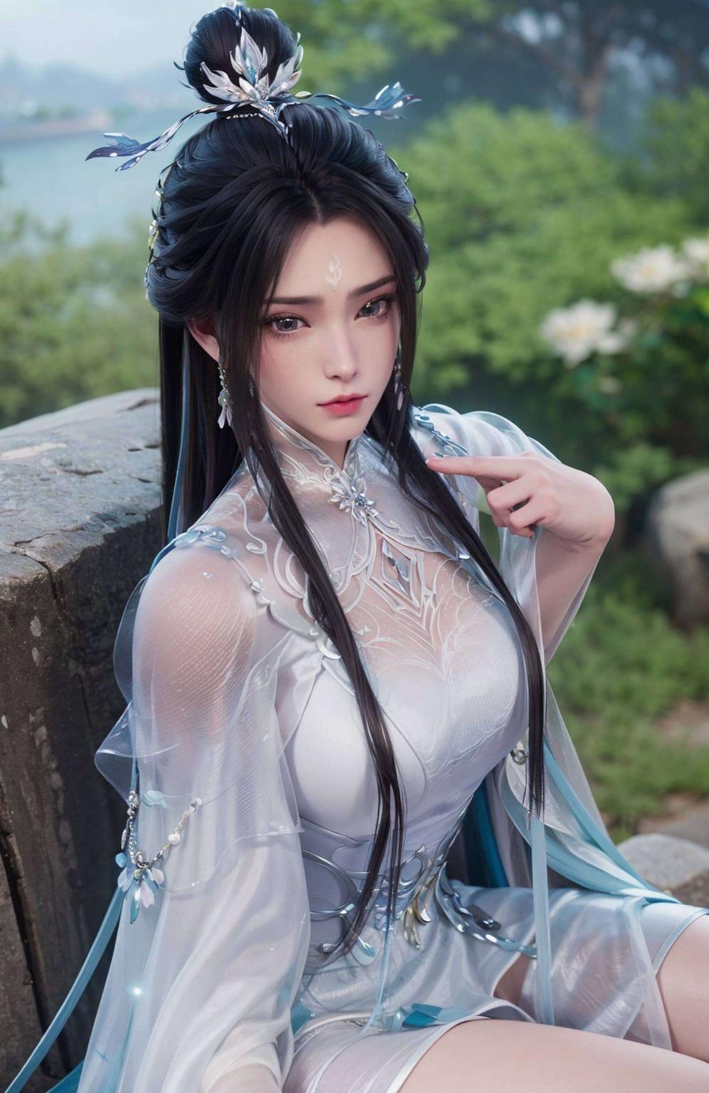 这期给大家带来的是诛仙碧瑶陆雪琪的平板漫画壁纸两款风格各异的壁纸