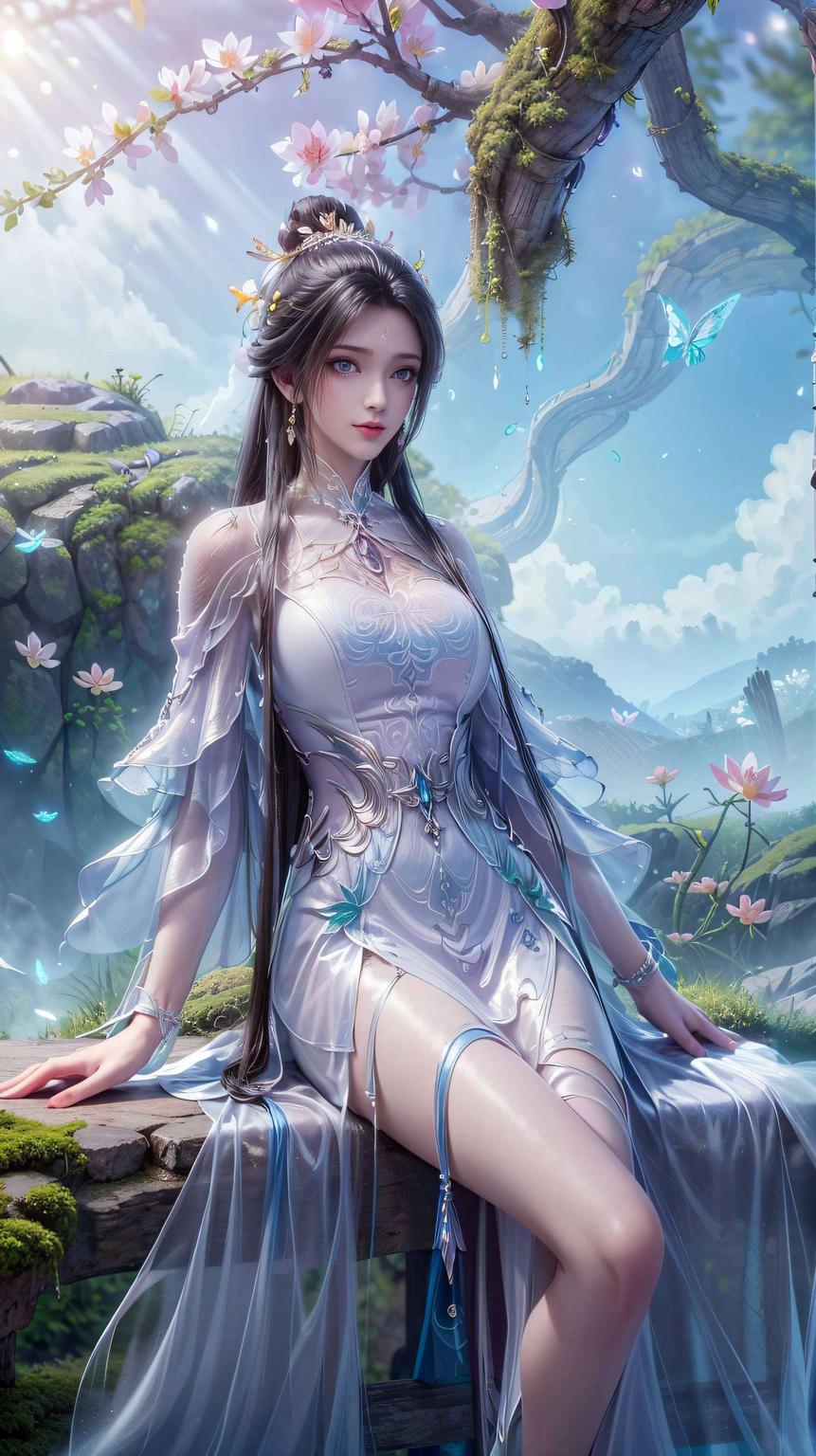 李沁扮演的陆雪琪清新脱俗