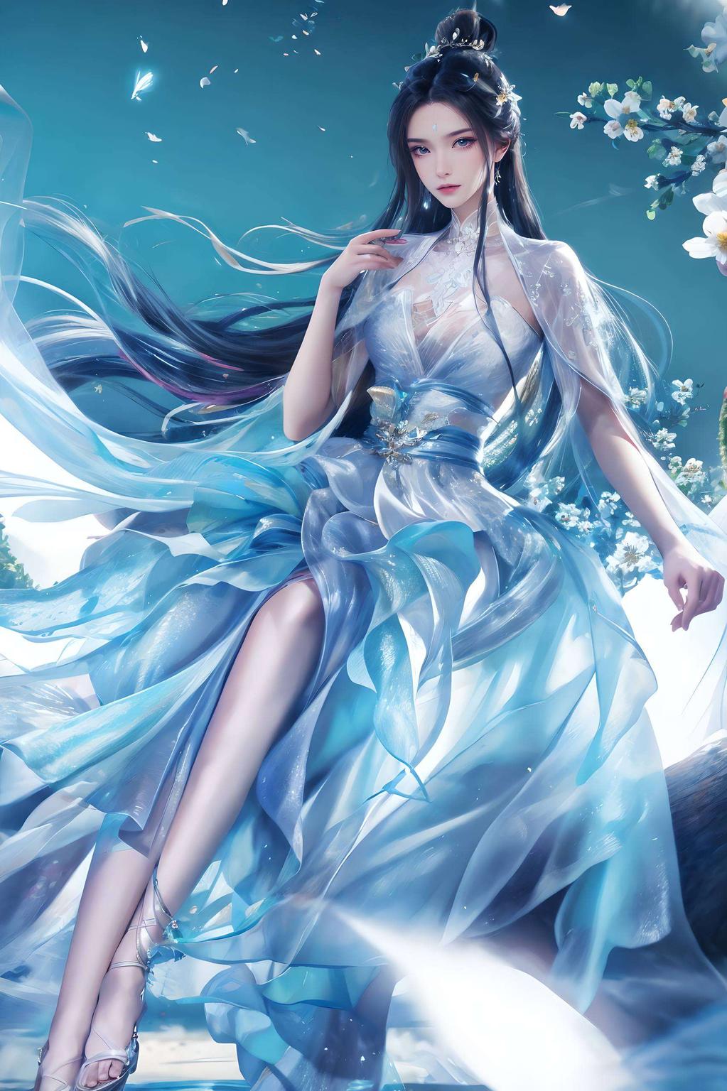 每一张都是护眼完美像素哦！雪琪的眼神深邃