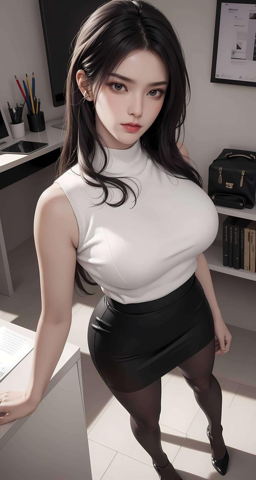 眼神温柔陆雪琪旧建模壁纸