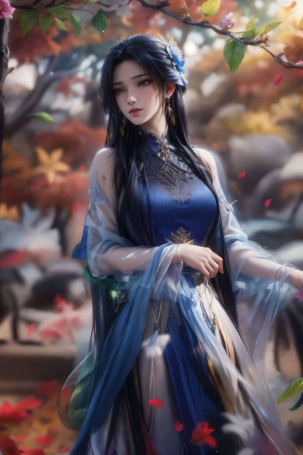 古风韵味尽显美的陆雪琪