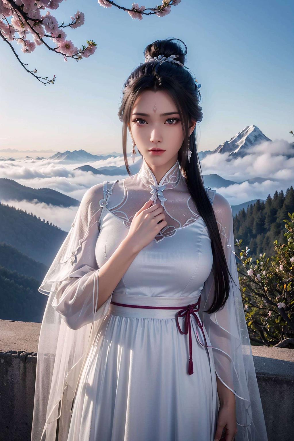 英气逼人；陆雪琪仙骨飘香这期特集免费壁纸下载