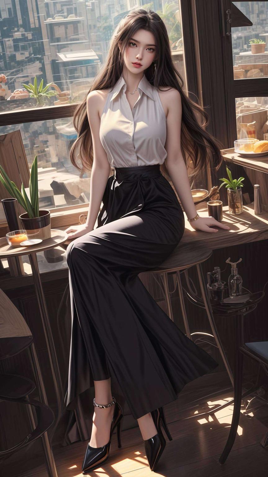 灰阶色调中忧伤的像素风下