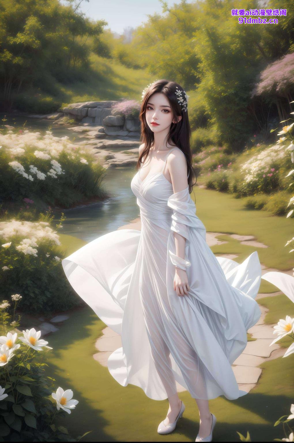 蛇发飘飘今天给大家带来一款超美的美杜莎古风壁纸！高清细腻