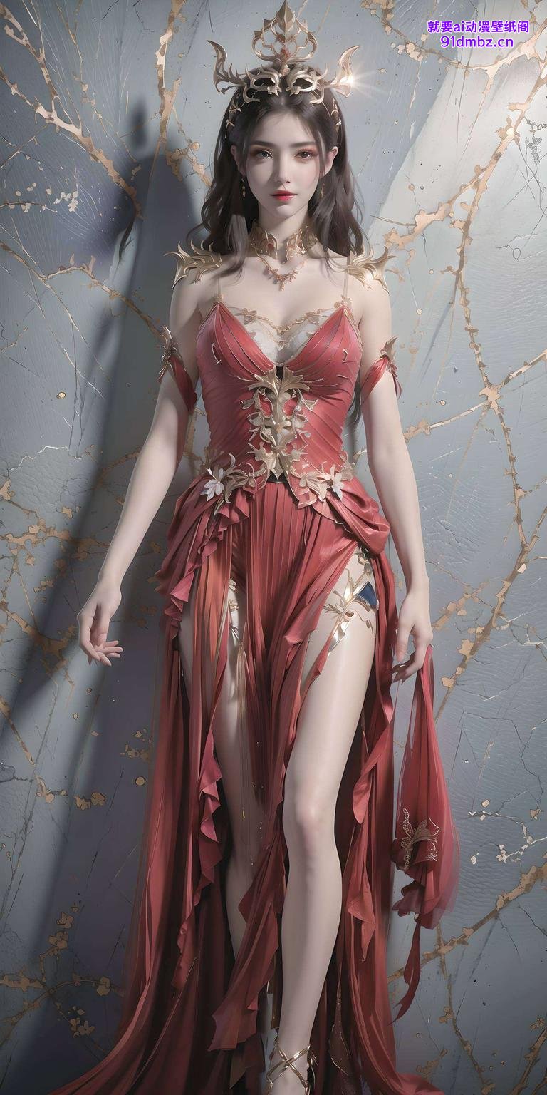 蛇发飘逸美杜莎眼神深邃