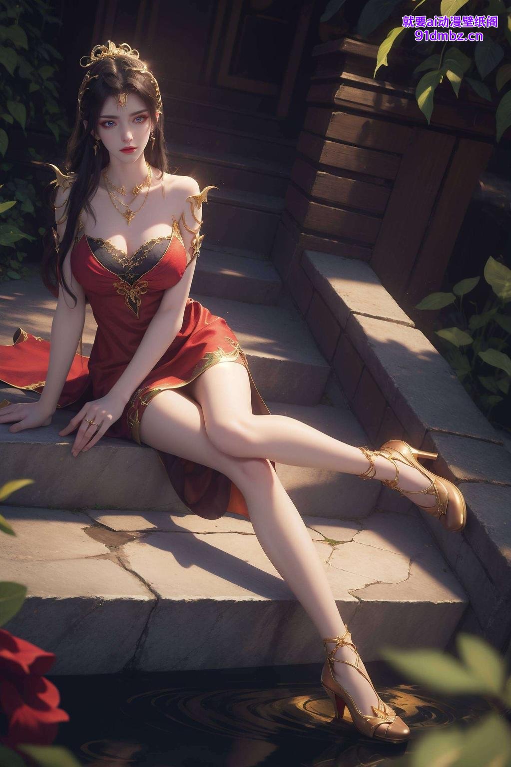 这款超精致的美杜莎壁纸蛇发女妖的神秘魅力