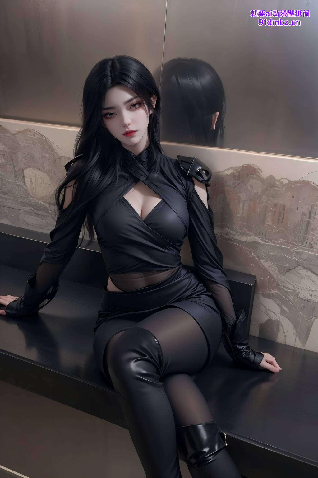 这款美杜莎哭泣的超清全身壁纸神秘迷人