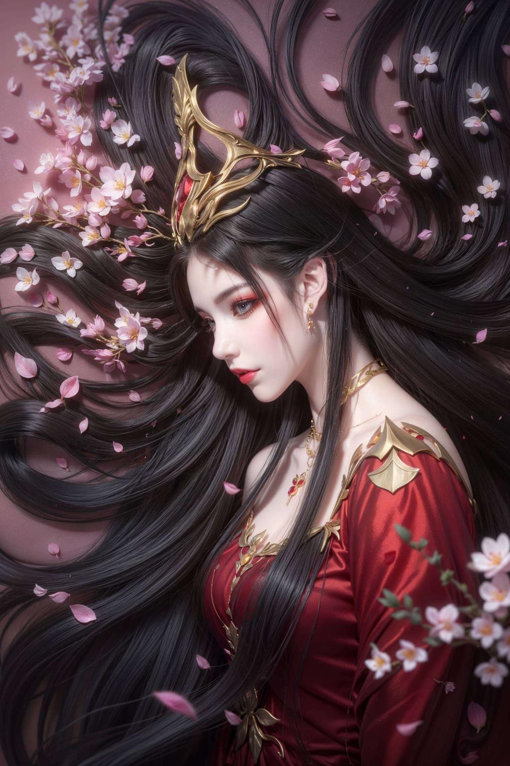 ins风满满哦！画面中美杜莎眼神深邃蛇发飘逸