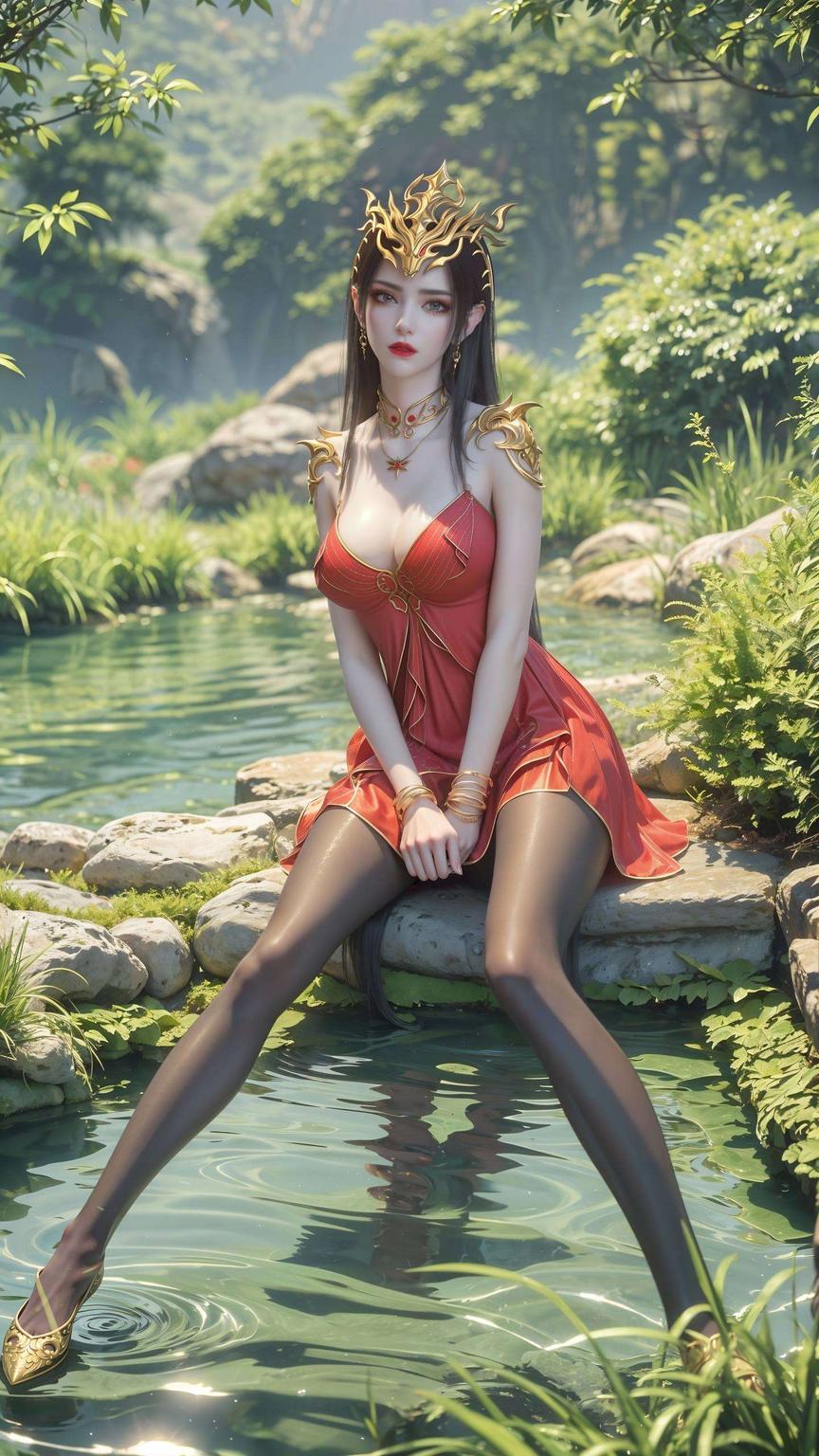 眼神冷酷斗破苍穹中美杜莎女王