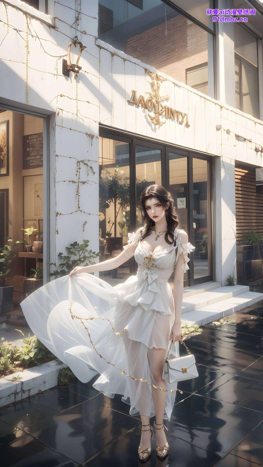 让你的手机瞬间变身视觉盛宴！这款8K超高清壁纸绝对不容错过！美杜莎女王霸气侧漏