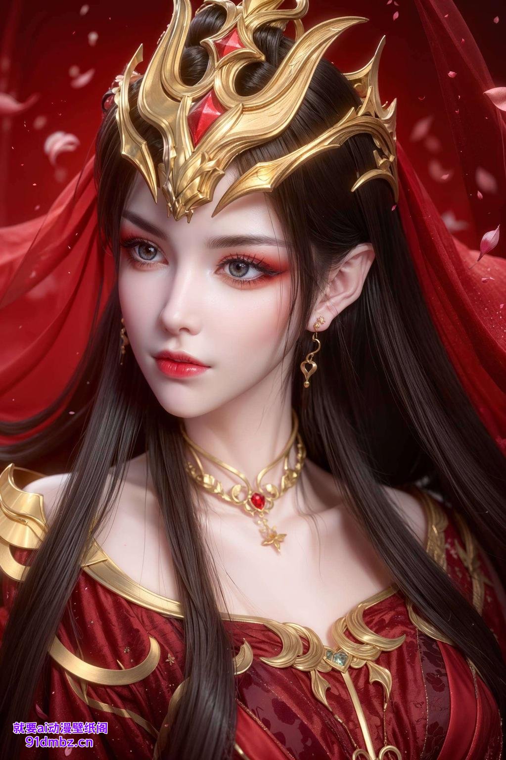 神秘眼神捕获你的心静态之美