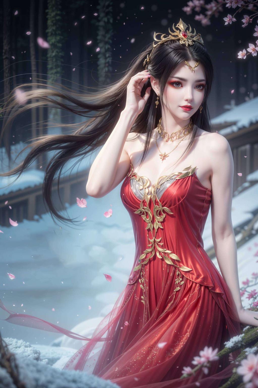 细节完美美杜莎身材壁纸