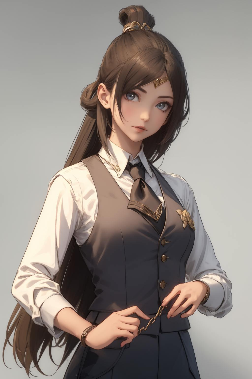 这款完美世界魔女过年照片壁纸是不是透露出一丝俏皮的神秘？快来下载