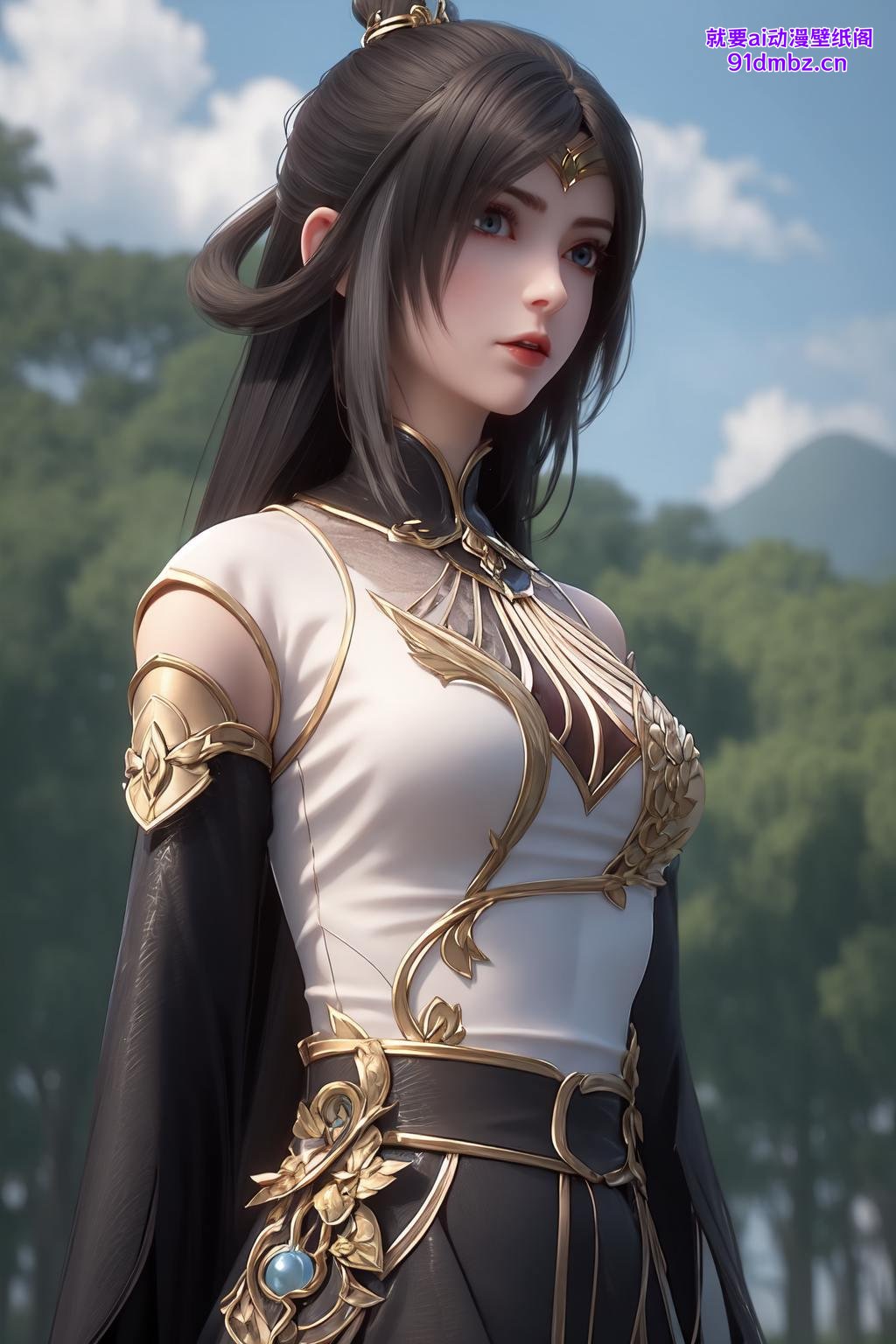 国漫女神魔法全开！这款1920x1080高清壁纸美得让人心动