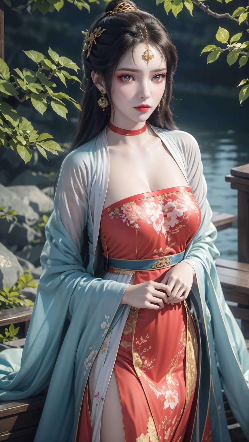 简直美爆了！”满满的苹果Ins风！快看这款墨云扭腰的高清壁纸