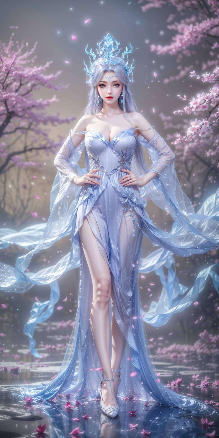 长相月禅静坐云端高清壁纸带你领略国漫之美