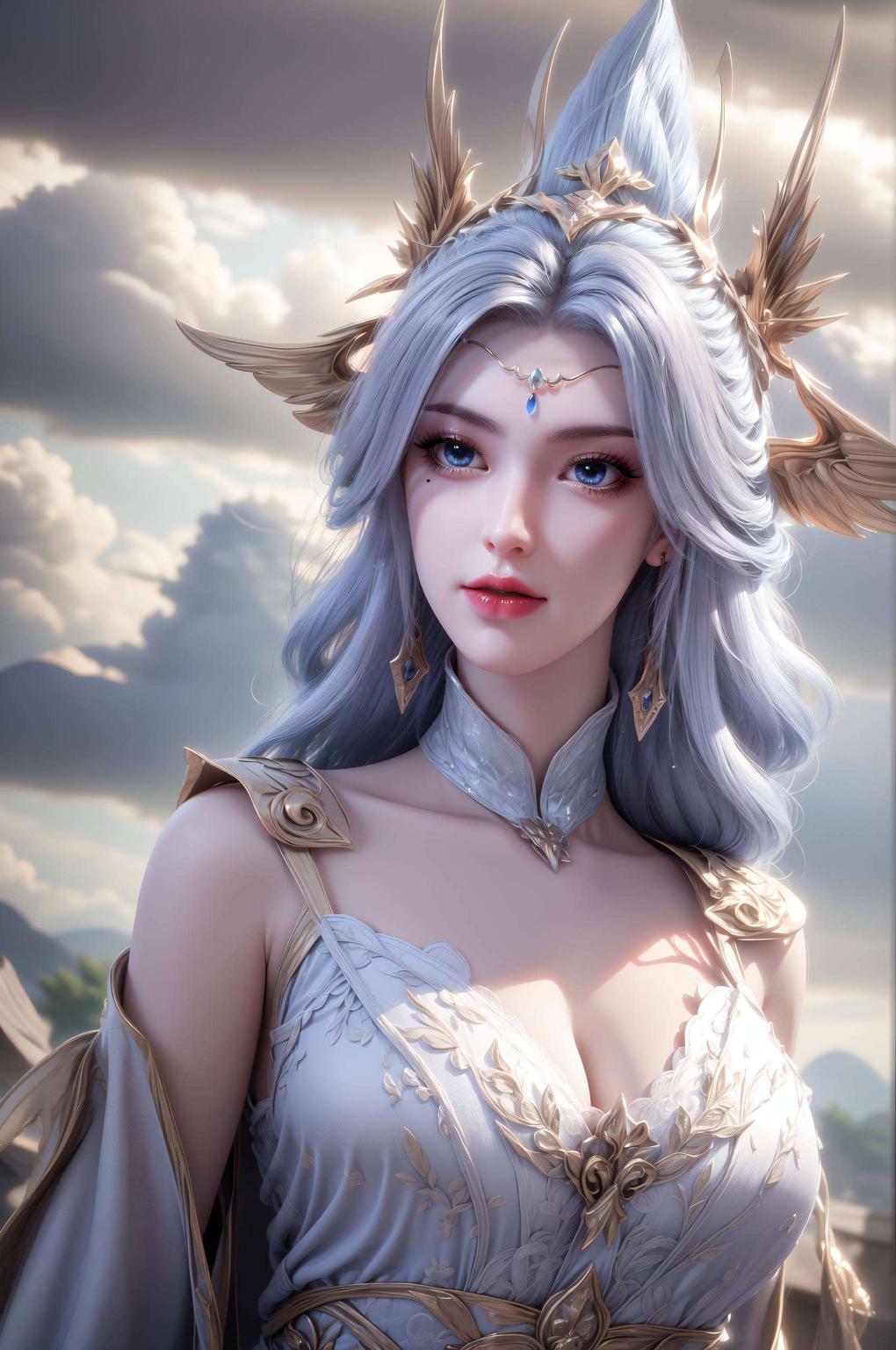 这款《黑化宁雨蝶》伤感艺术壁纸适合用作PC桌面