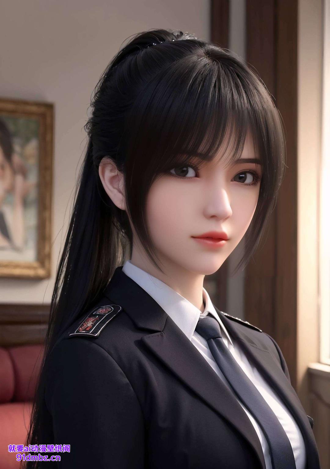 英姿飒爽这电脑锁屏壁纸