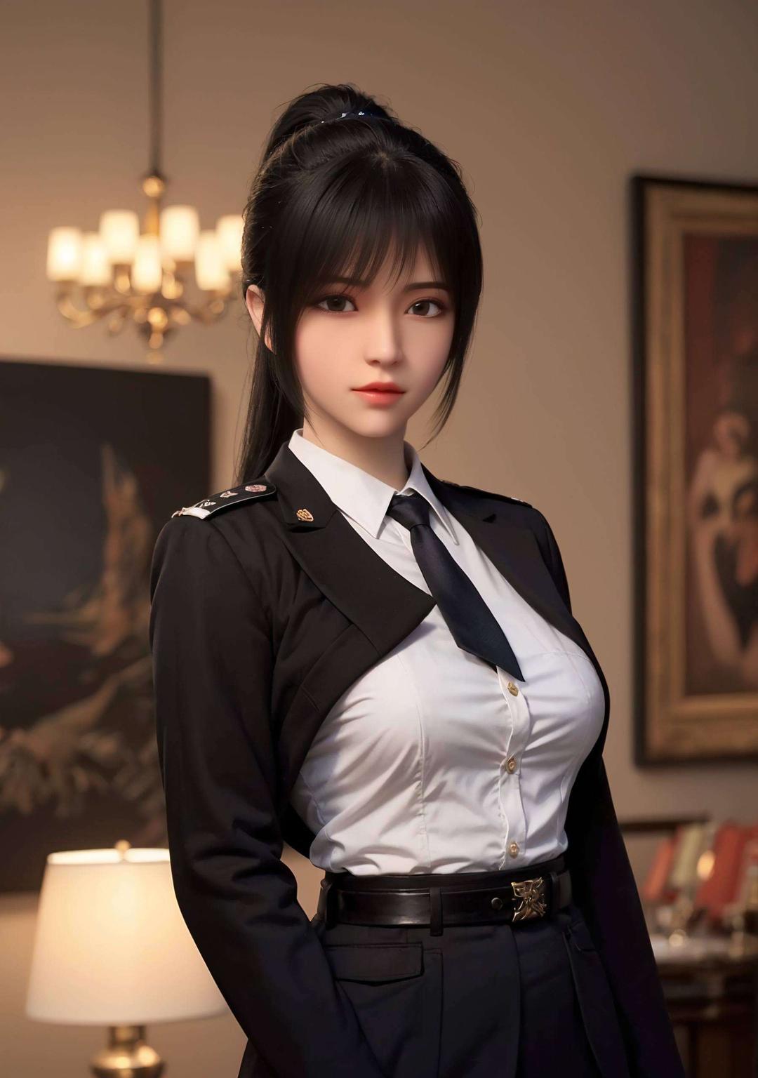 画面清凉今天给大家带来一组雄兵连琪琳的清凉壁纸