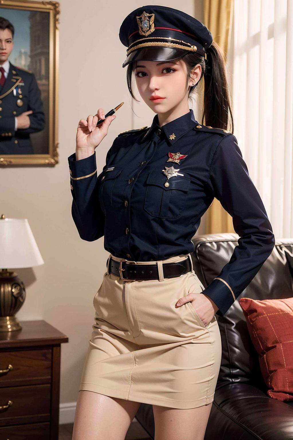 细节满分感受战斗女神的坚韧与柔情