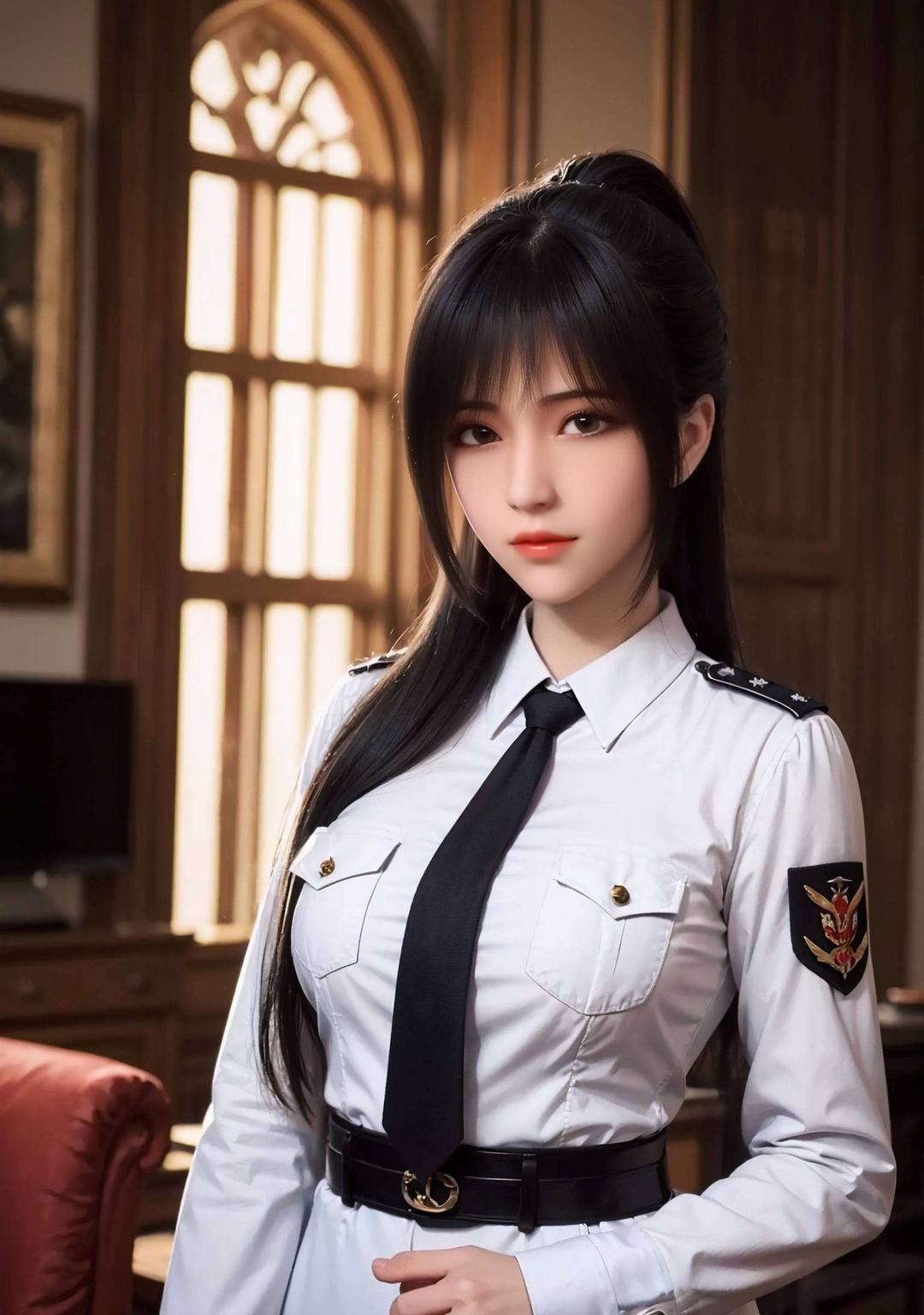 琪琳的英姿尽收眼底像素级高清