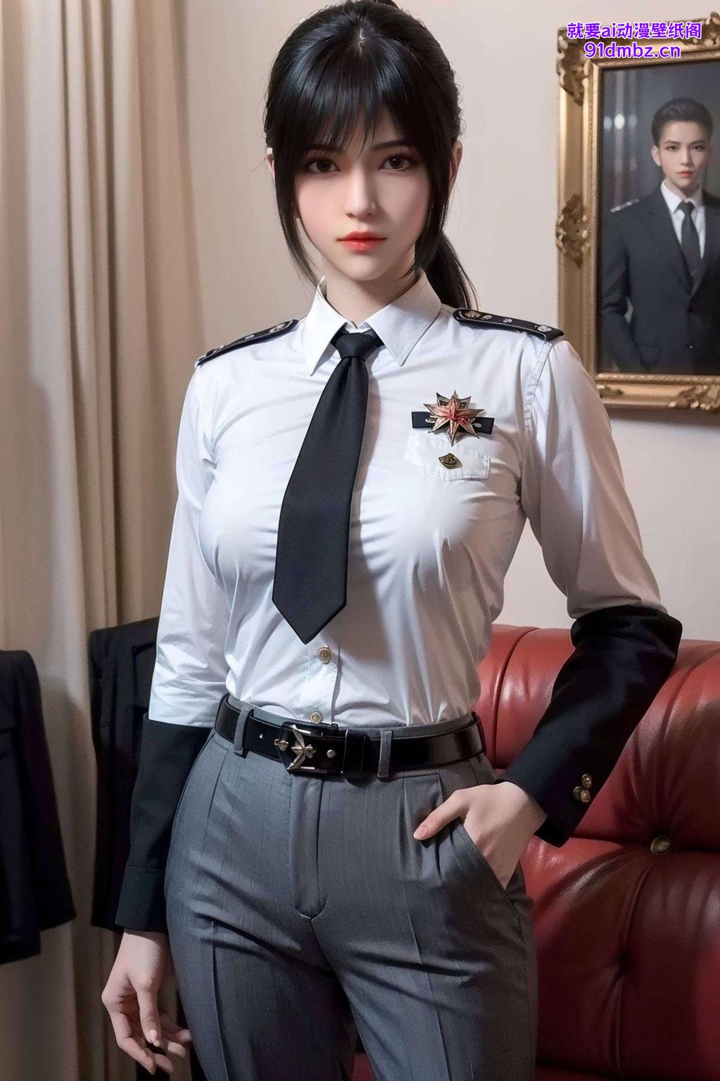 养眼壁纸带你领略雄兵连琪琳的真人魅力