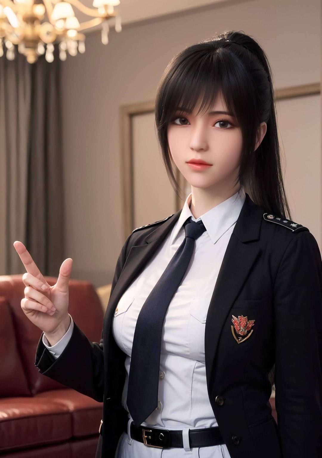 让你的手机瞬间变身战斗利器！快来看看这炫目的光影效果今天给大家带来一款超燃的雄兵连琪琳炫酷壁纸！高清画质