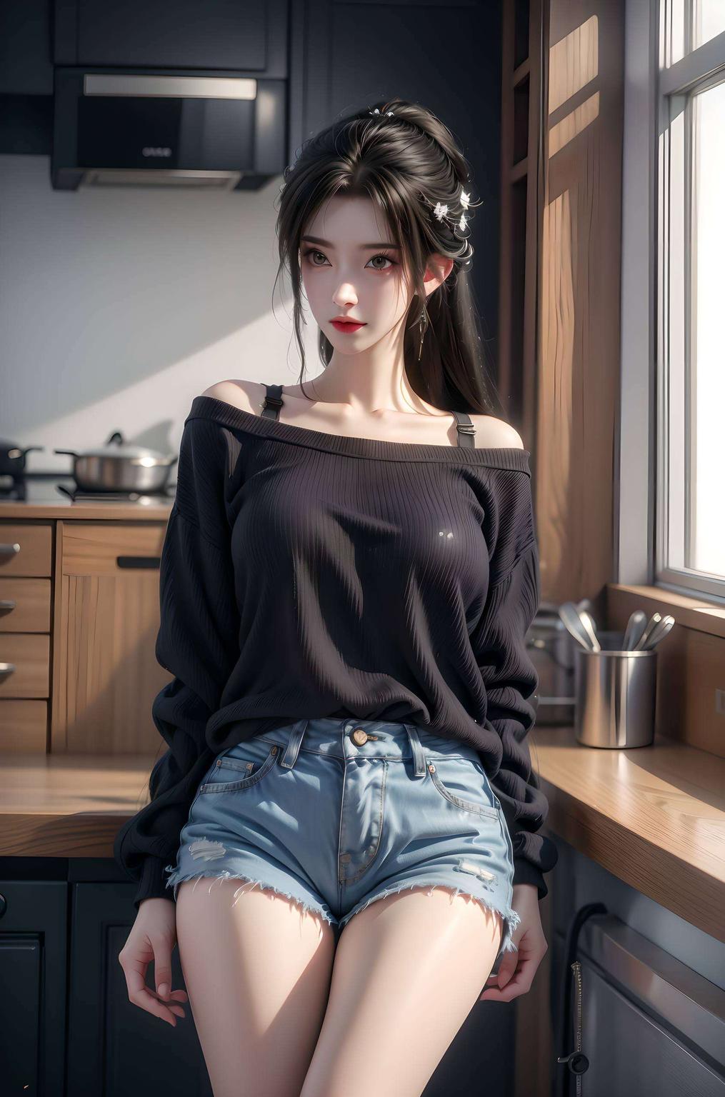 让你的桌面瞬间高大上！黑衣清漪