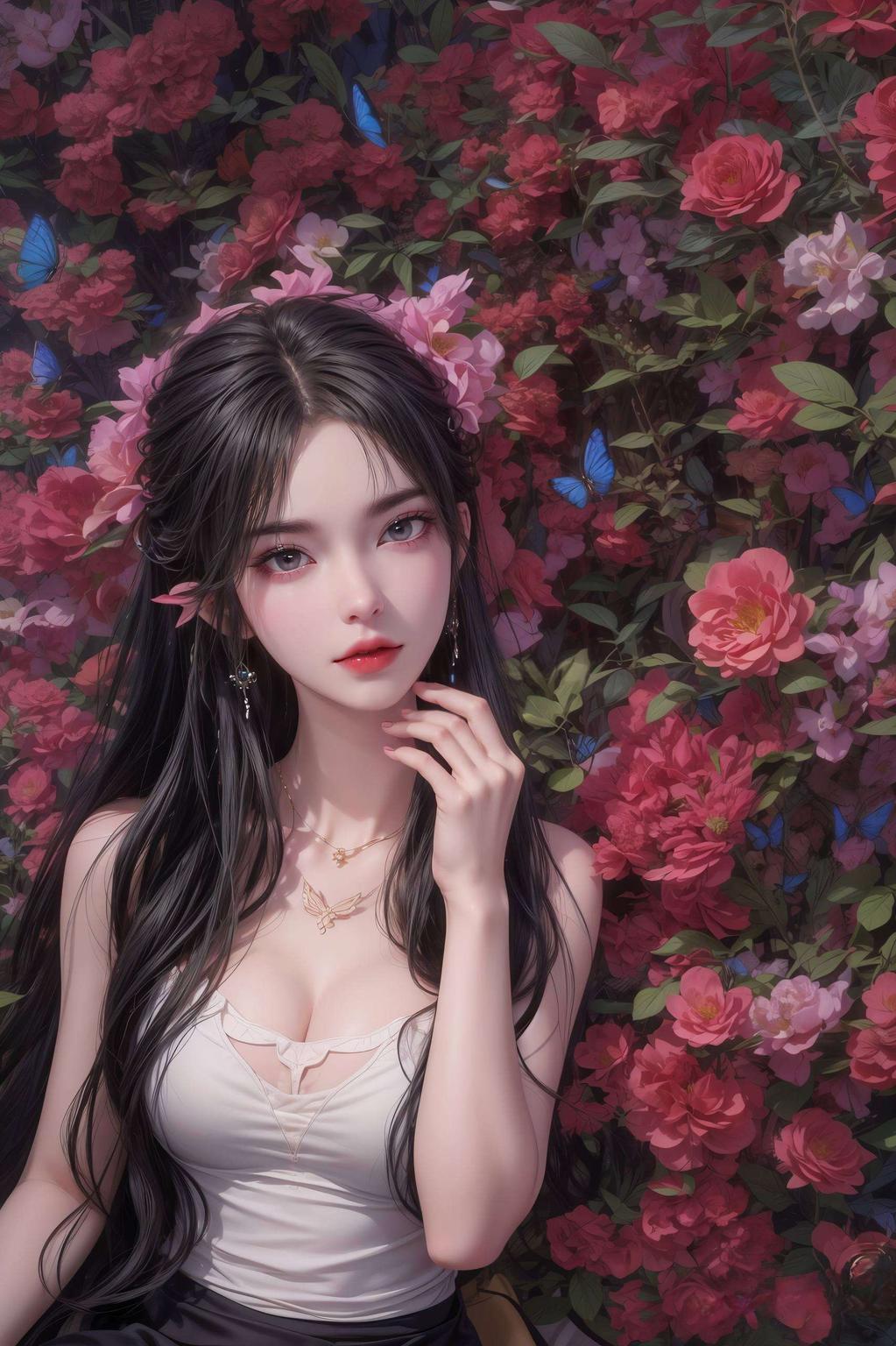 “大家好优雅身姿映入眼帘