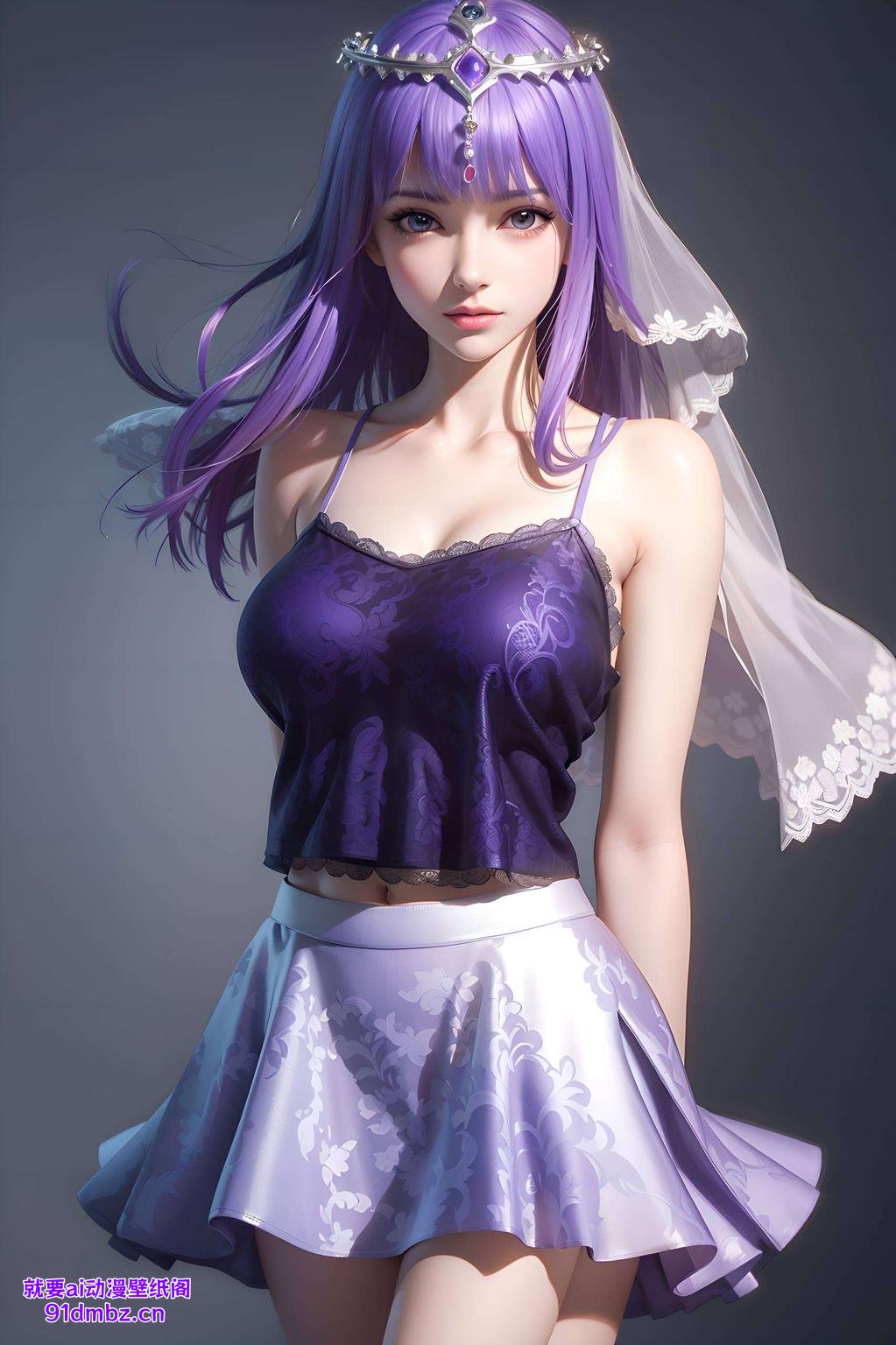 融合了AI素材的细腻与少司命的神秘每一帧都是壁纸界的艺术品