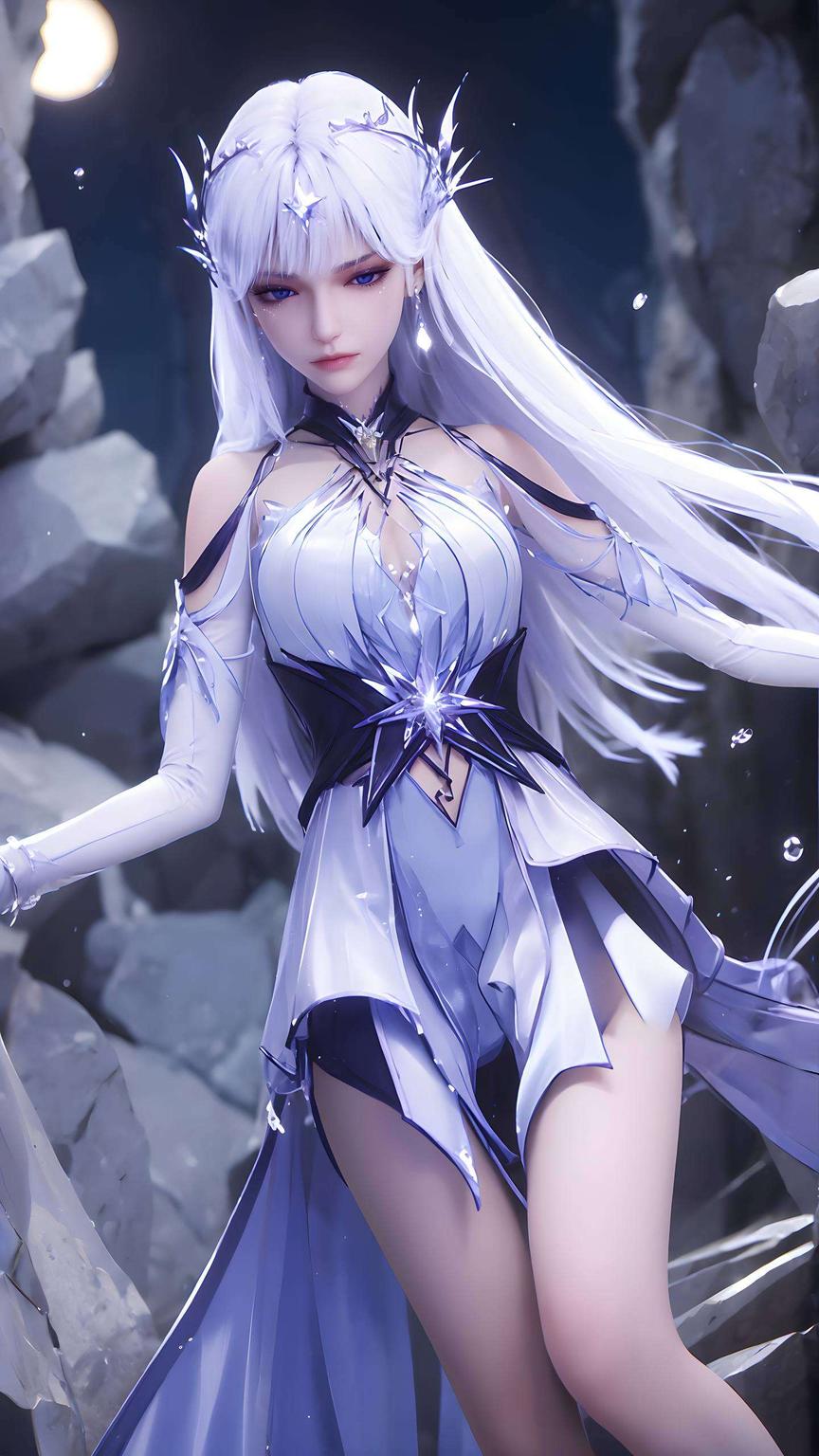 长发飘逸主角是咱们熟悉的圣采儿哦！高清细腻