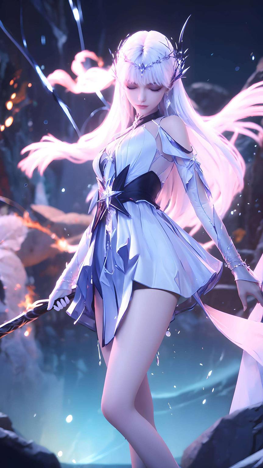 圣采儿新装亮相！这款动态壁纸高清细腻尽享视觉盛宴！