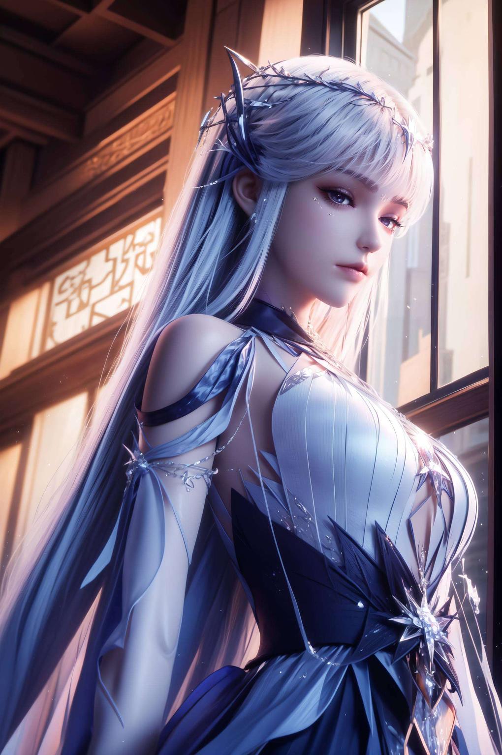 让你电脑桌面瞬间焕然一新圣采儿风采尽显！这款神印王座圣采儿全身壁纸