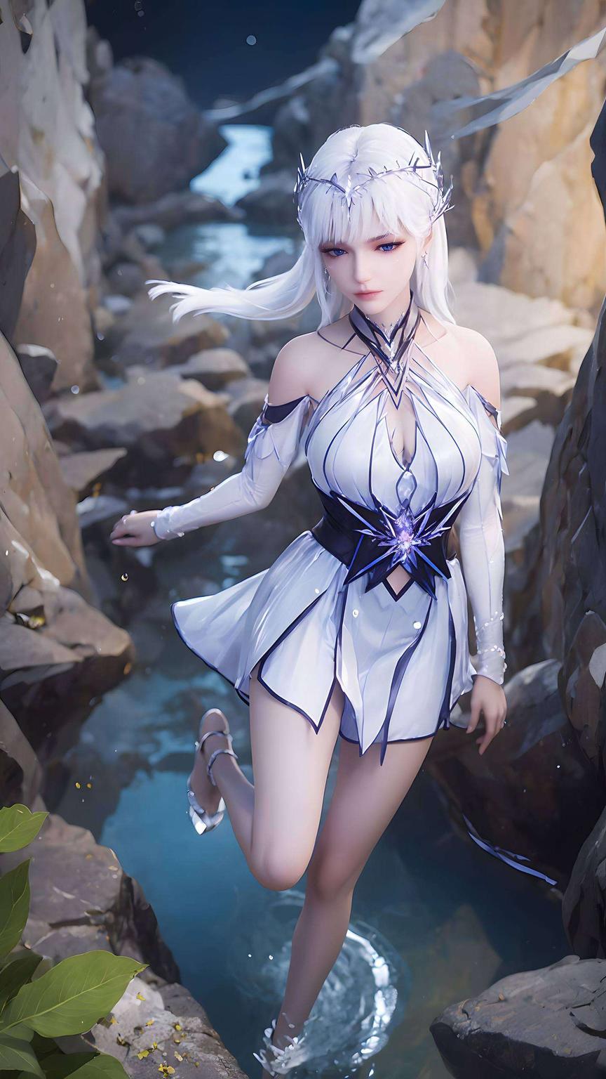 圣采儿全身壁纸高清细腻