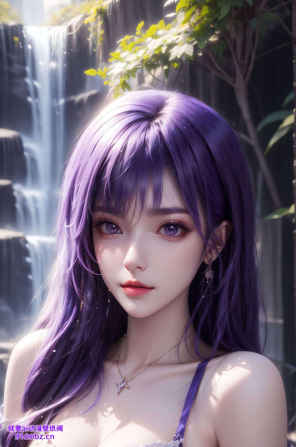 粉色调中带着淡淡的忧伤