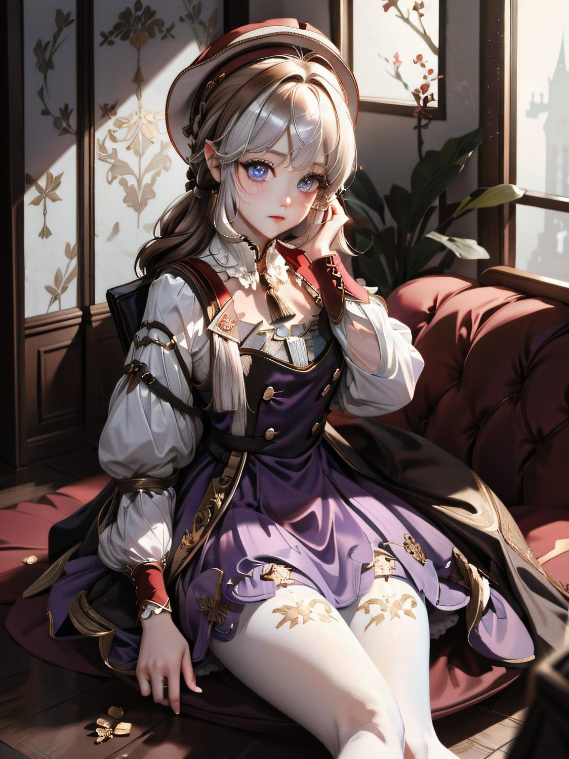 护眼同时这款壁纸将忧伤的色调与凌华的华丽大招完美融合