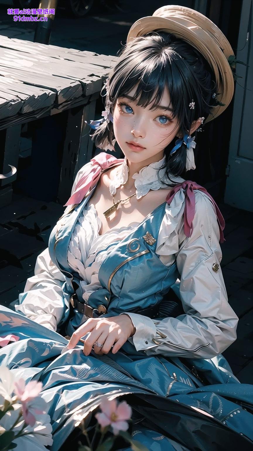 画面细腻神里凌华锁屏壁纸