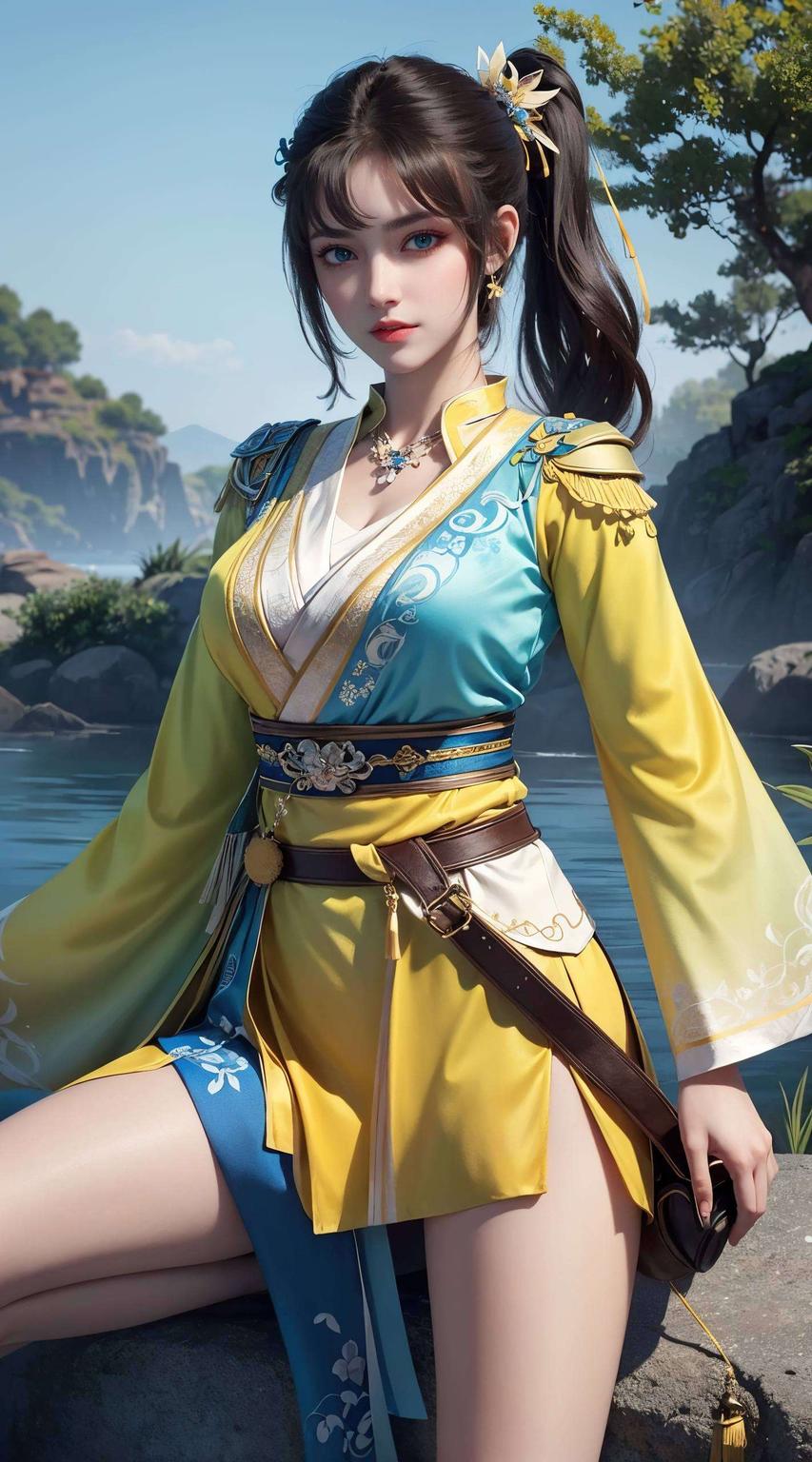 各位动漫迷们专为护眼设计的古风漫画壁纸！看这《少年歌行》里的司空千落