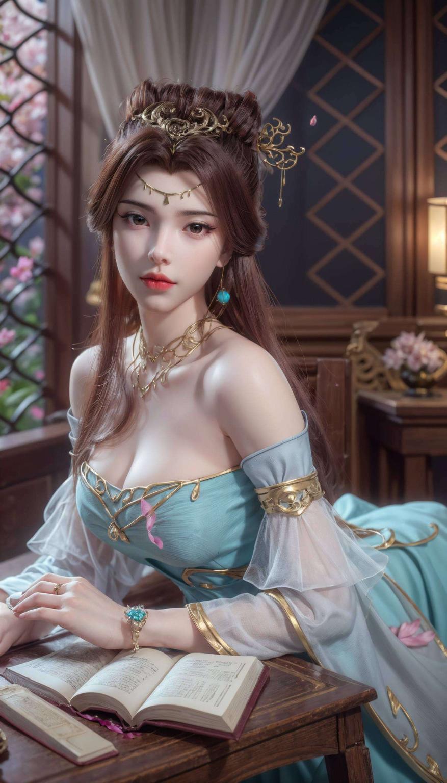 “大家好白色婚纱映衬着幸福笑容