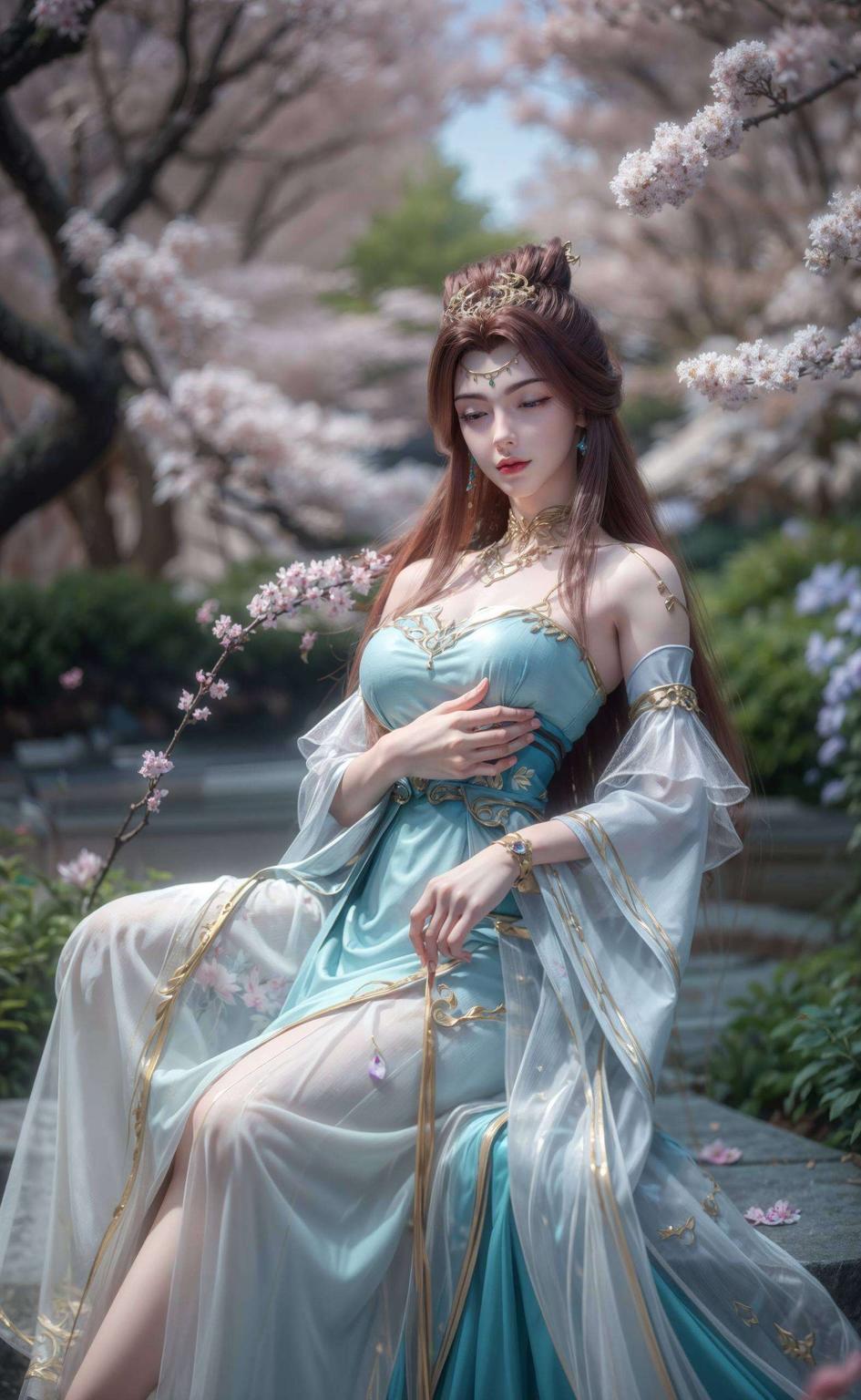 韵味无穷苏灵韵壁纸亮相！细腻描绘