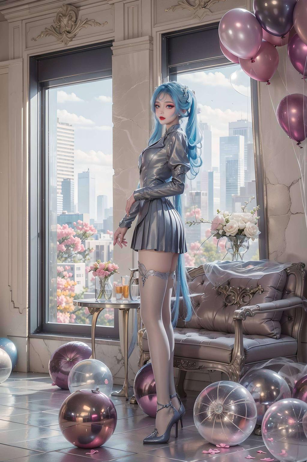 古韵壁纸映衬甜美神情轻松愉悦你的视觉体验