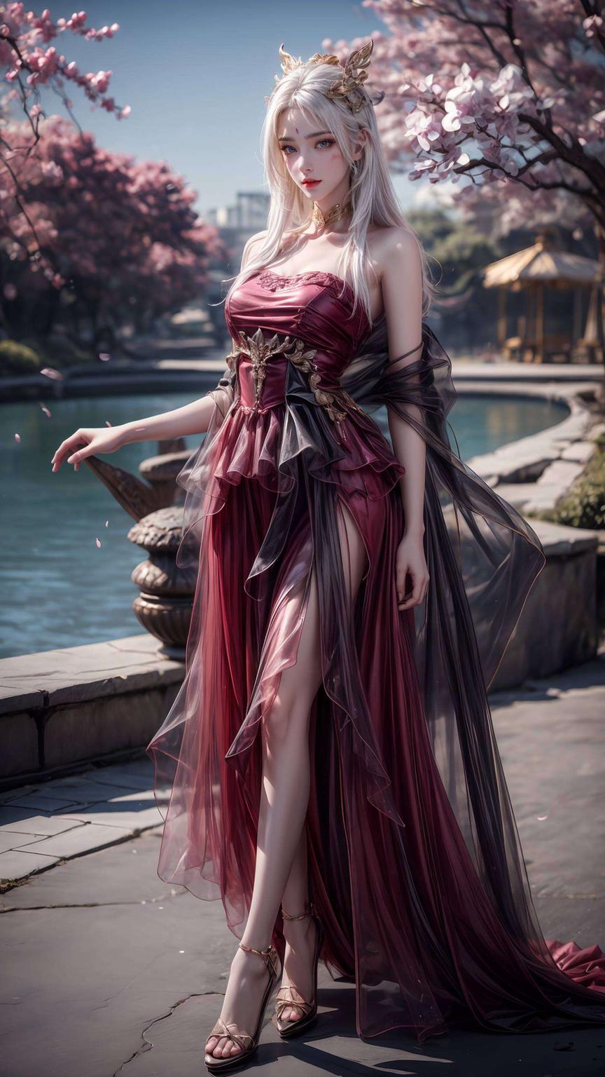 各位极简控们这款天狐仙子泳装壁纸绝对让你眼前一亮！高清宽屏