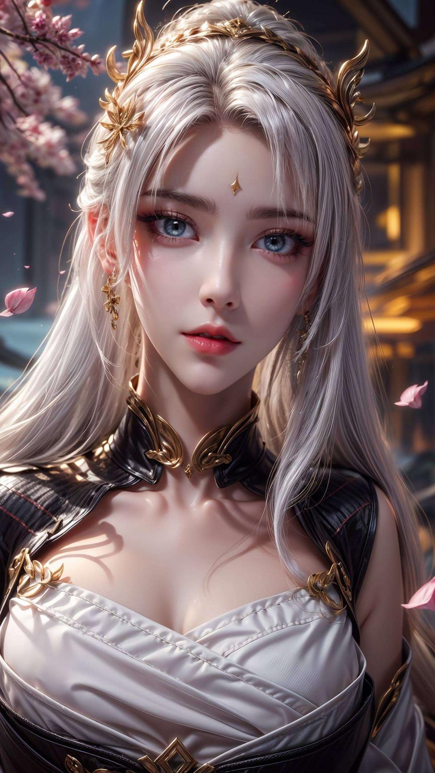 简直美得让人心动！高清画质这款《天狐仙子》IPAD宽屏壁纸