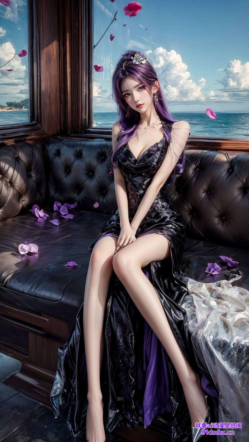 天穹长老横屏动态一抹淡雅