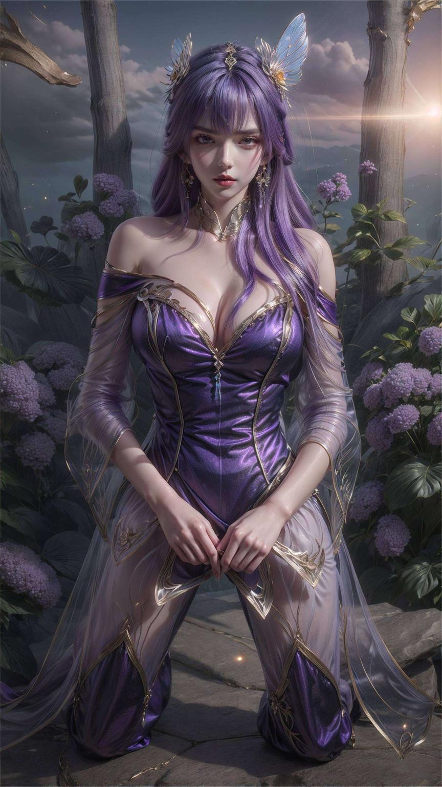 每一颗星星都清晰可见星空璀璨