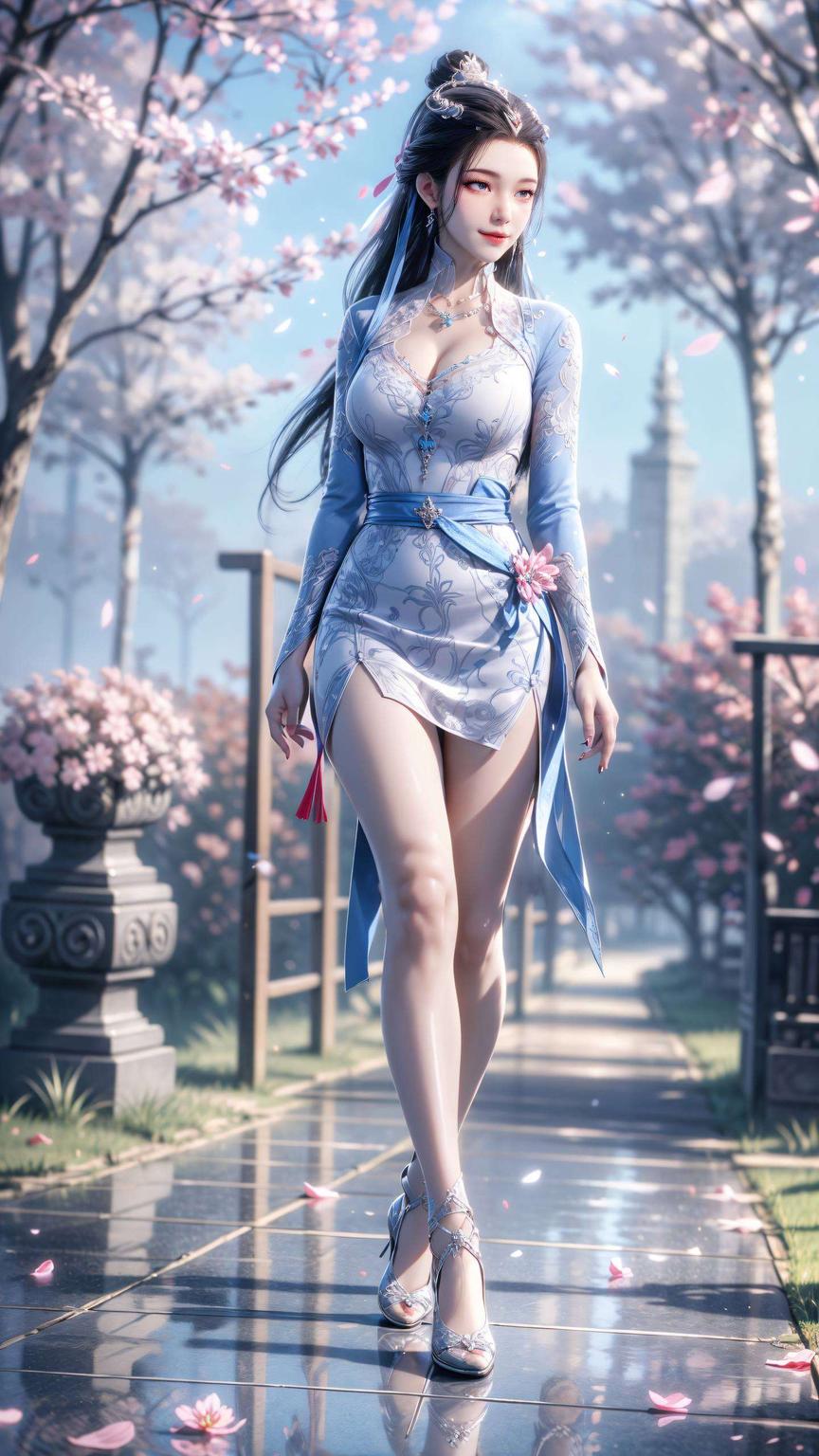 感受二次元的独特韵味水墨渲染