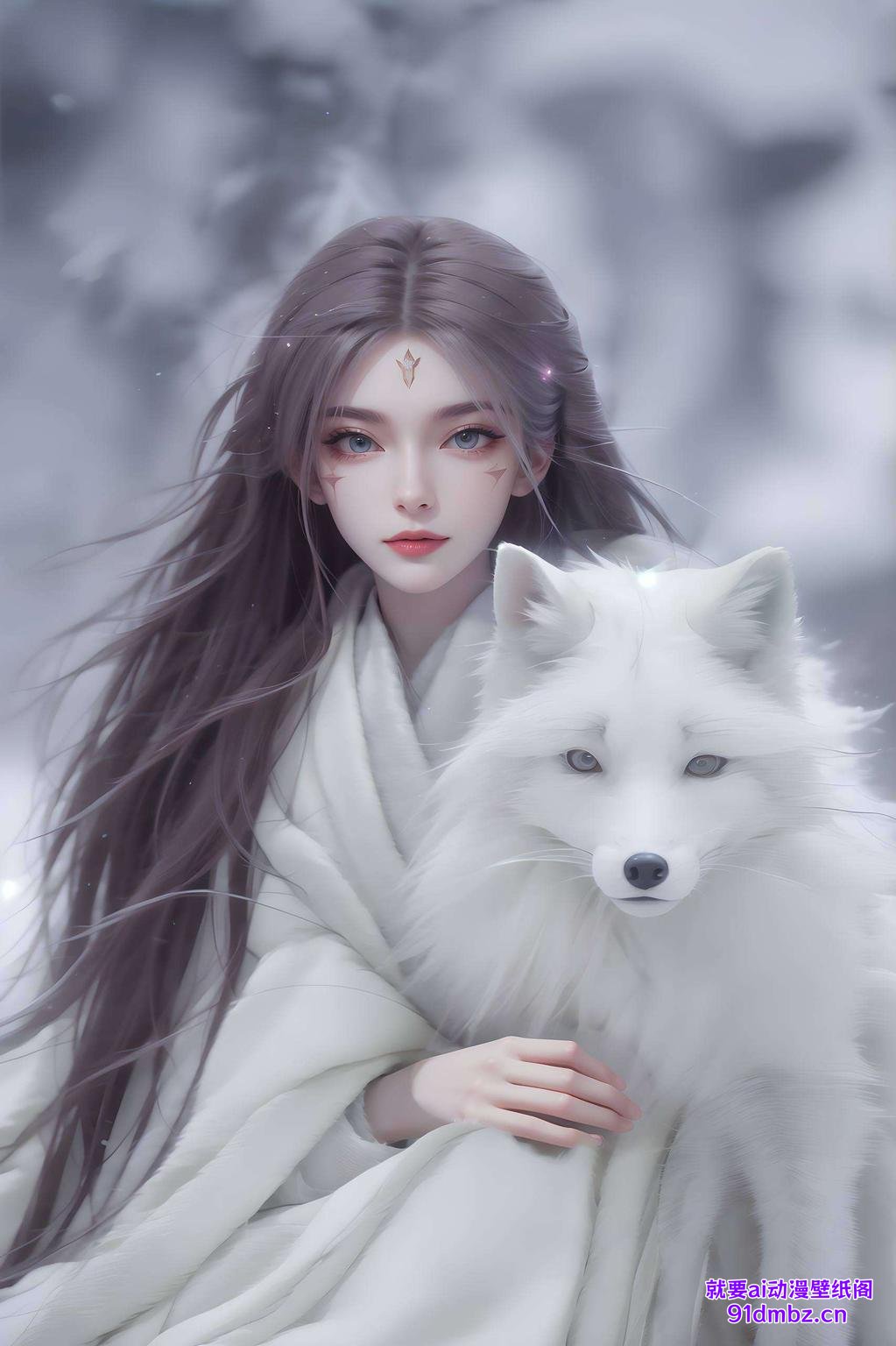 3D动态小白仙姿